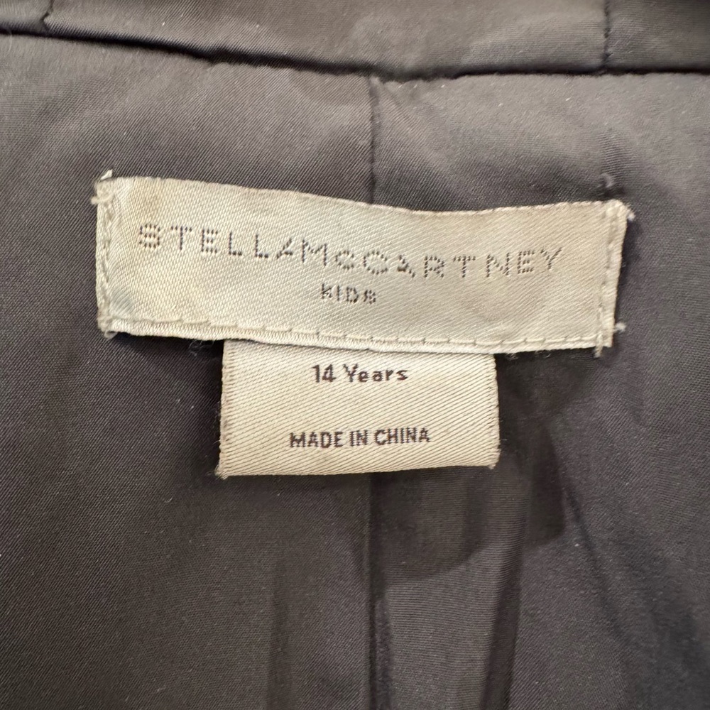 Stella McCartney Kids Adorable Wool Coat with Hood - Picture 3 of 4